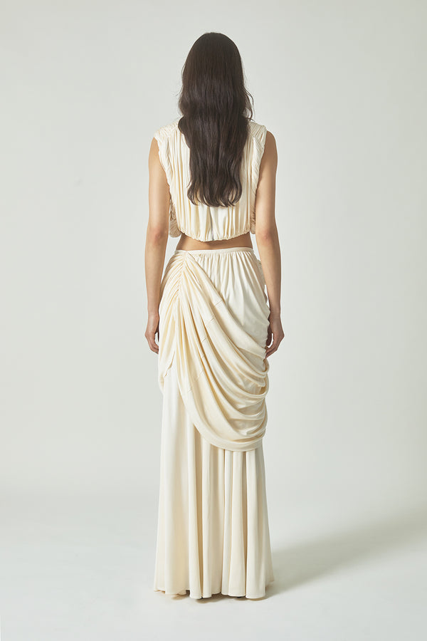 Effie Skirt in Bone