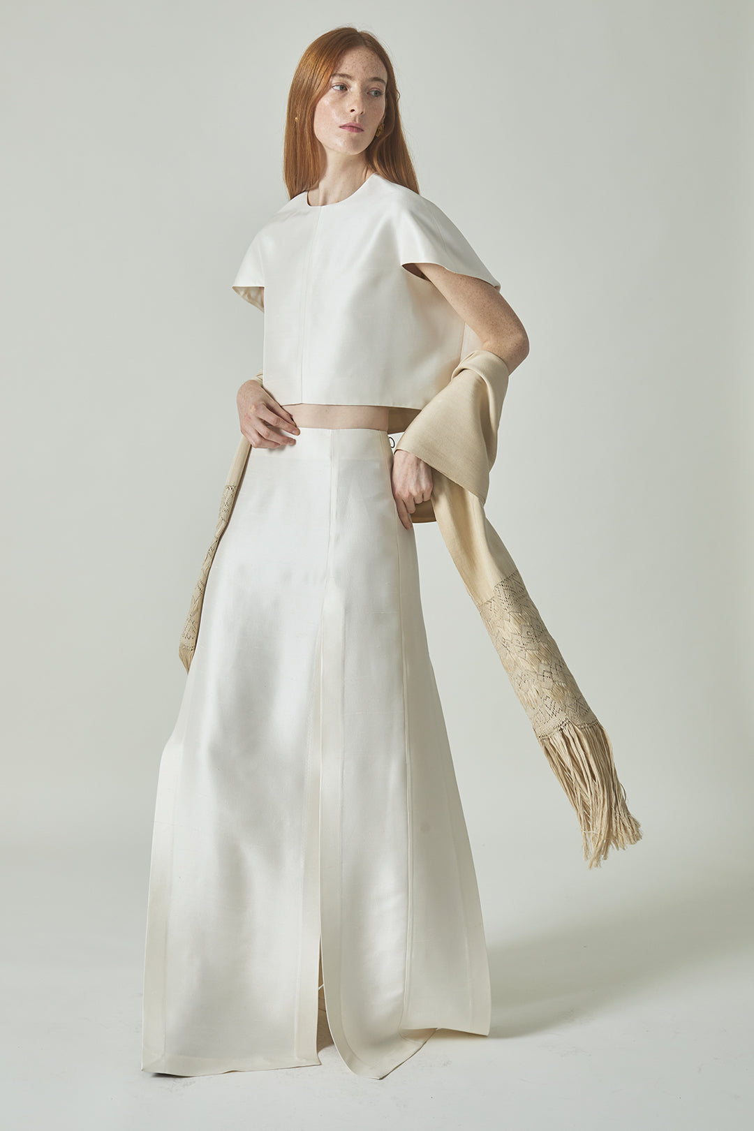 Florence Skirt in Ivory