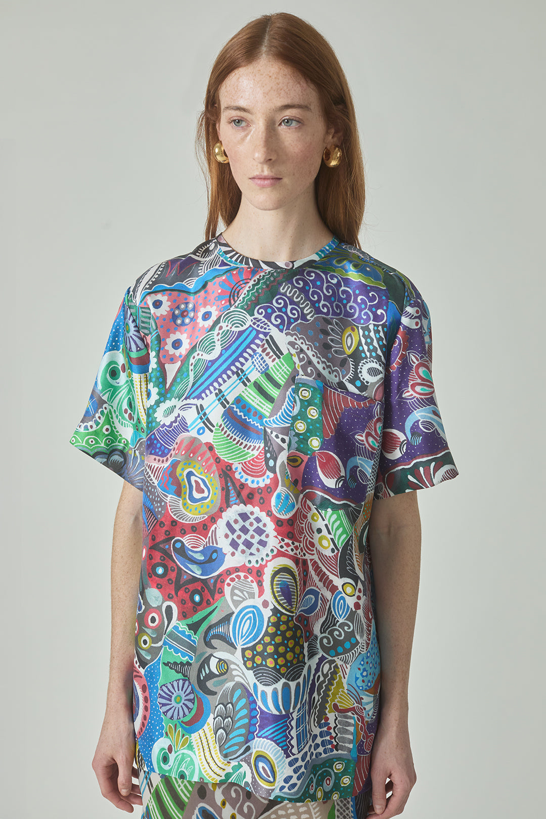 Vazquez Silk Tee