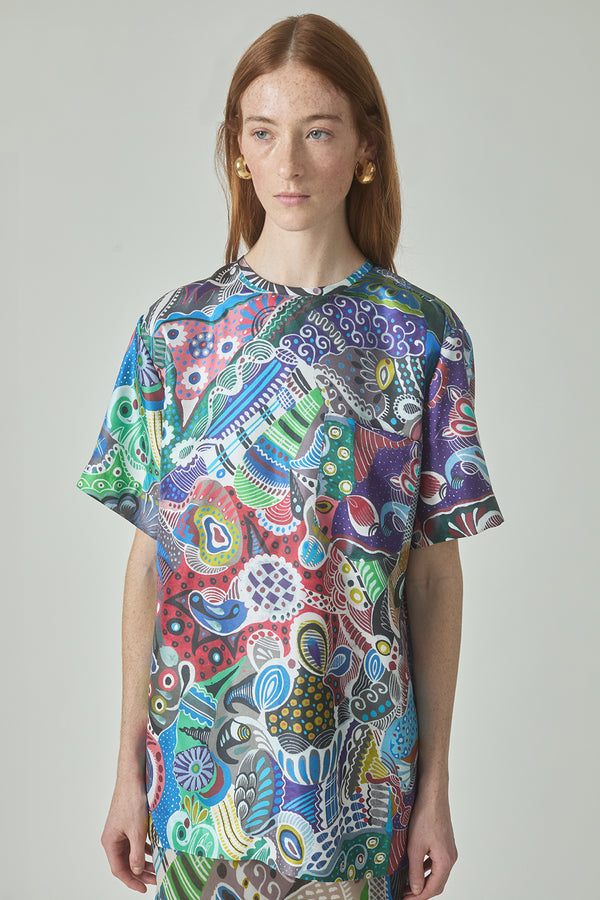 Vazquez Silk Tee