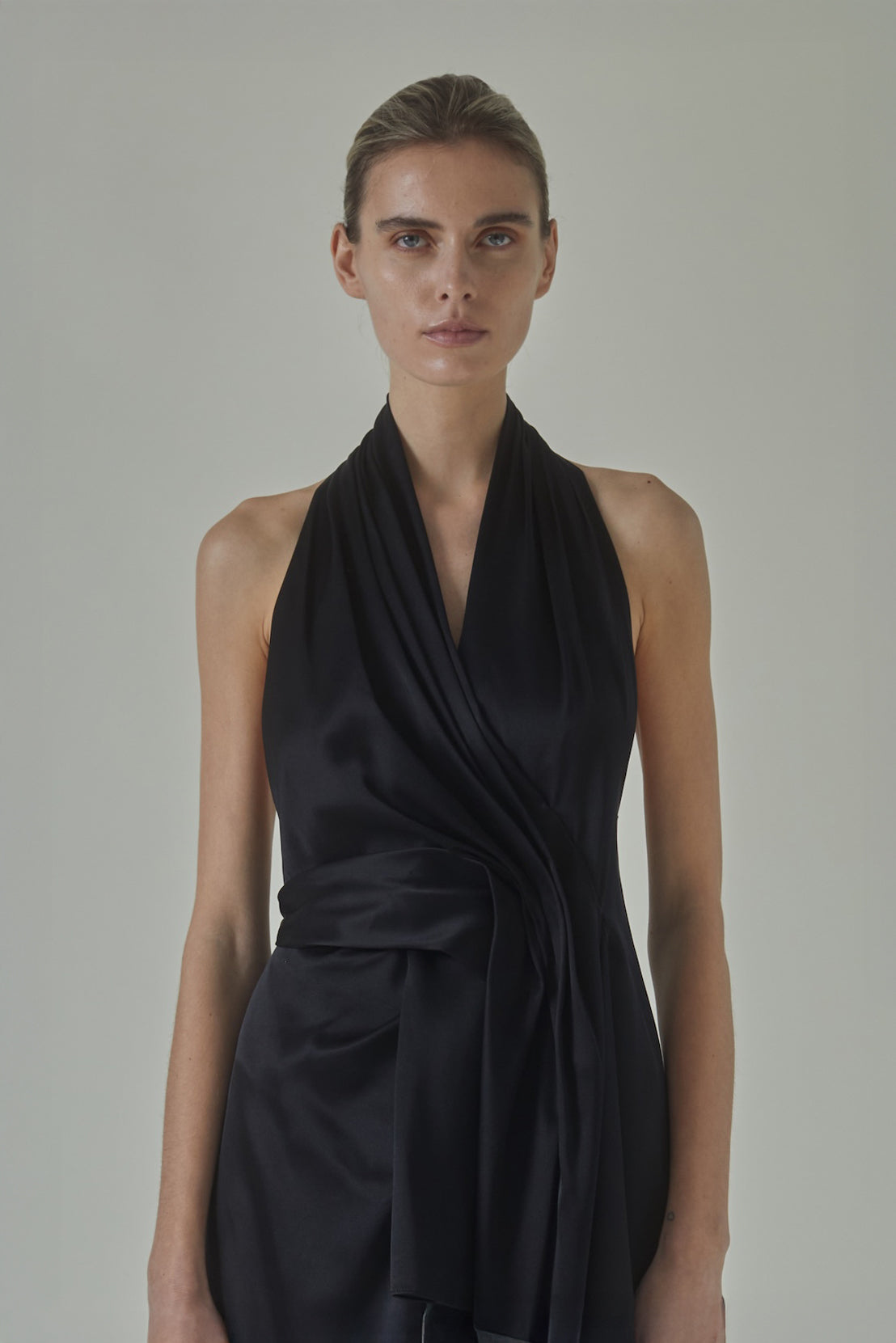 Barbara Dress in Satin