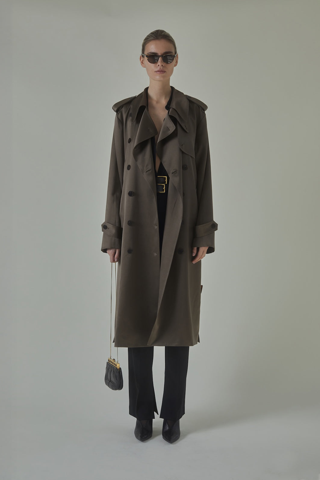 Maggie Silk Trench
