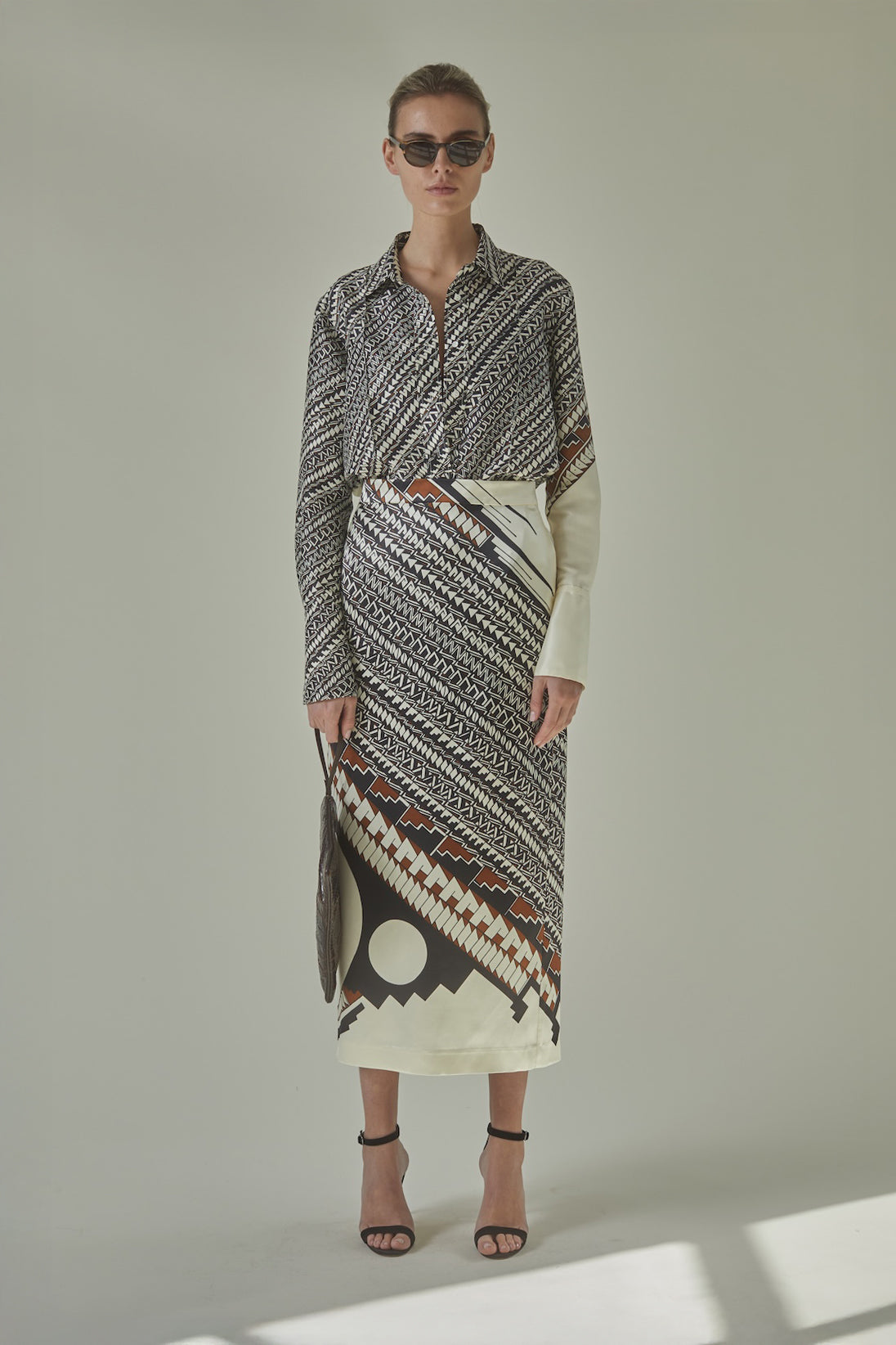 Lexi Skirt in A. Jurado Print