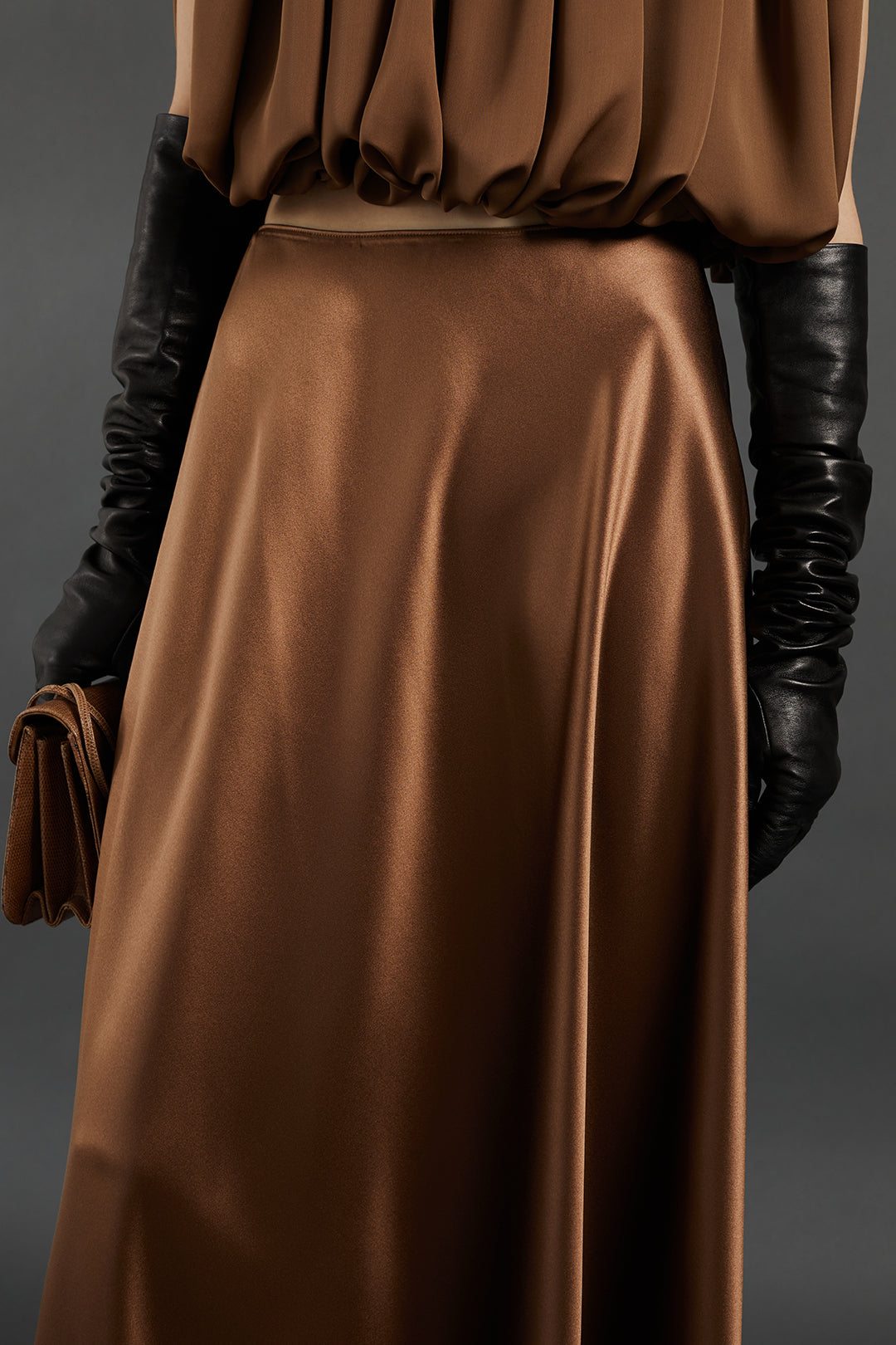 Antonia Skirt in Sepia
