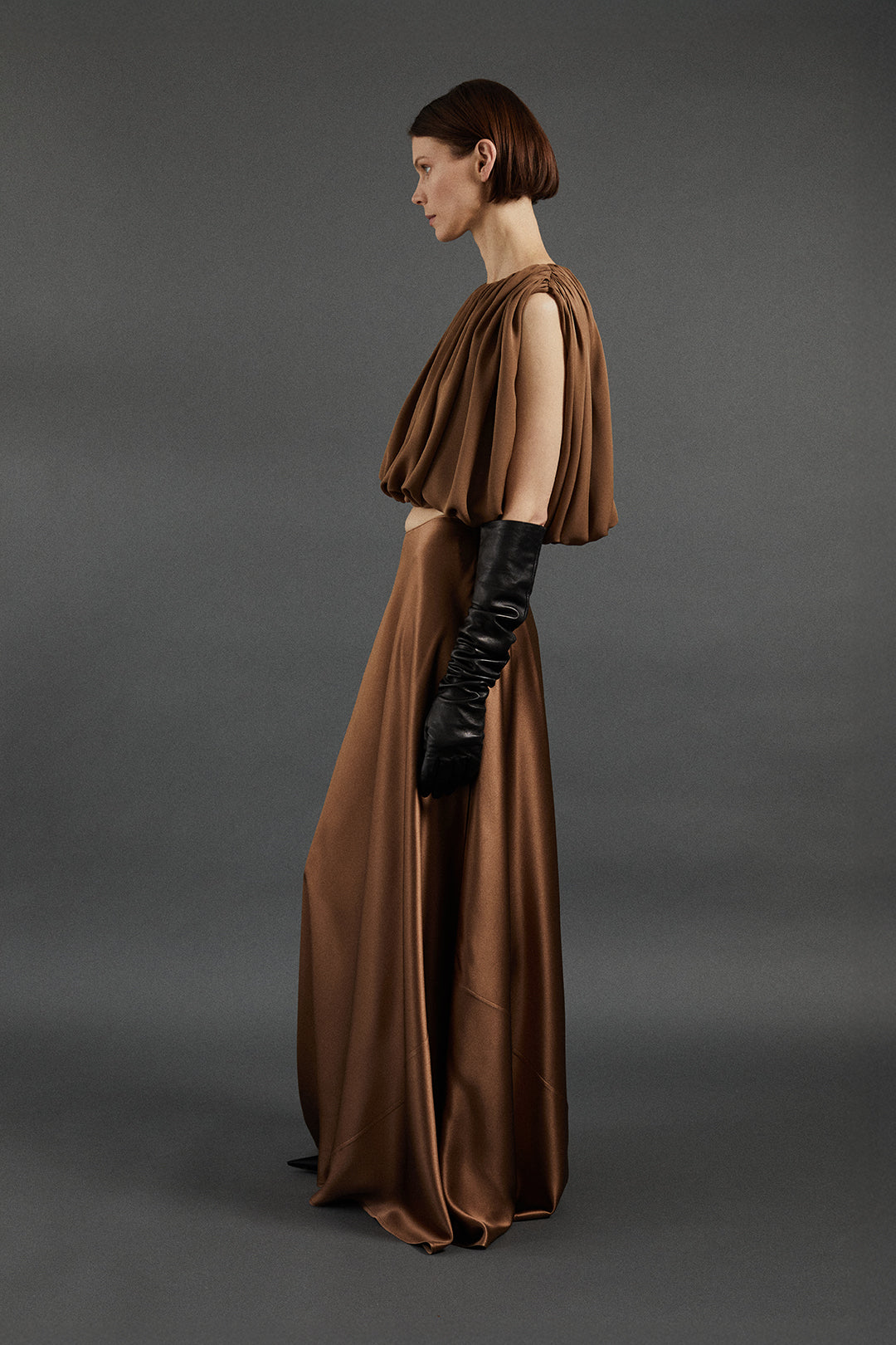 Antonia Skirt in Sepia