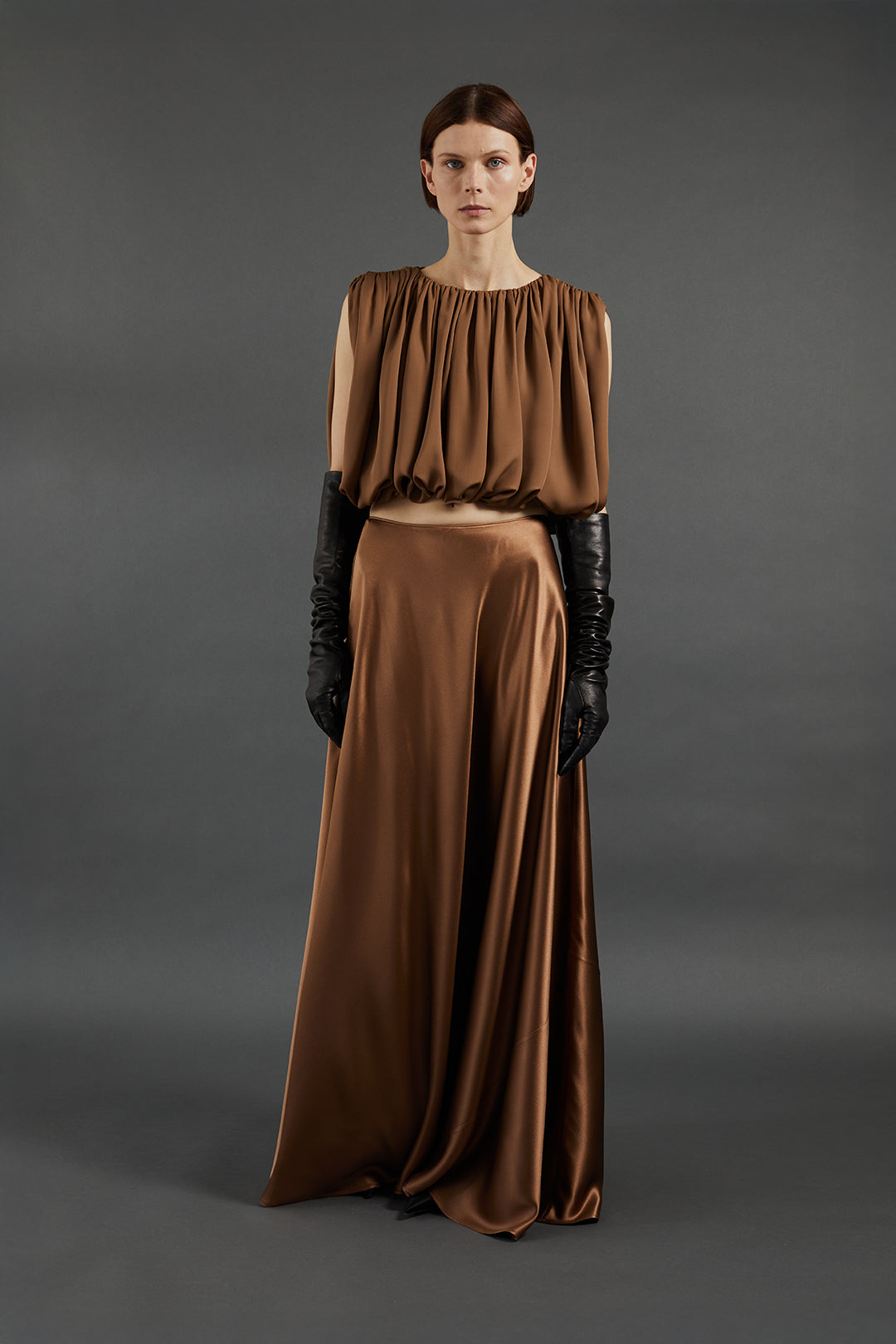 Antonia Skirt in Sepia