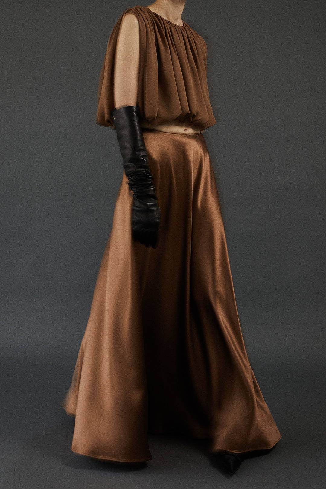 Antonia Skirt in Sepia