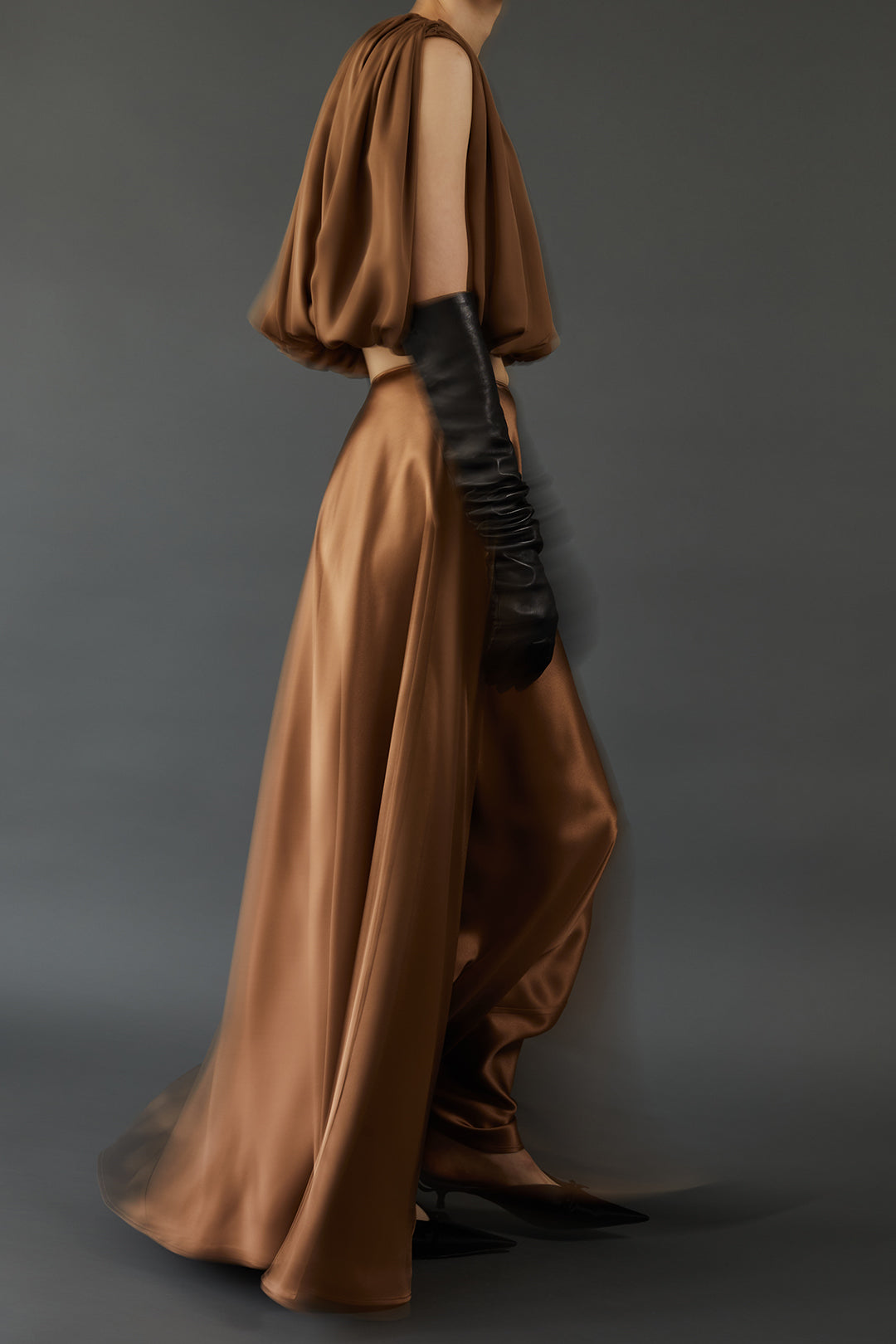 Antonia Skirt in Sepia