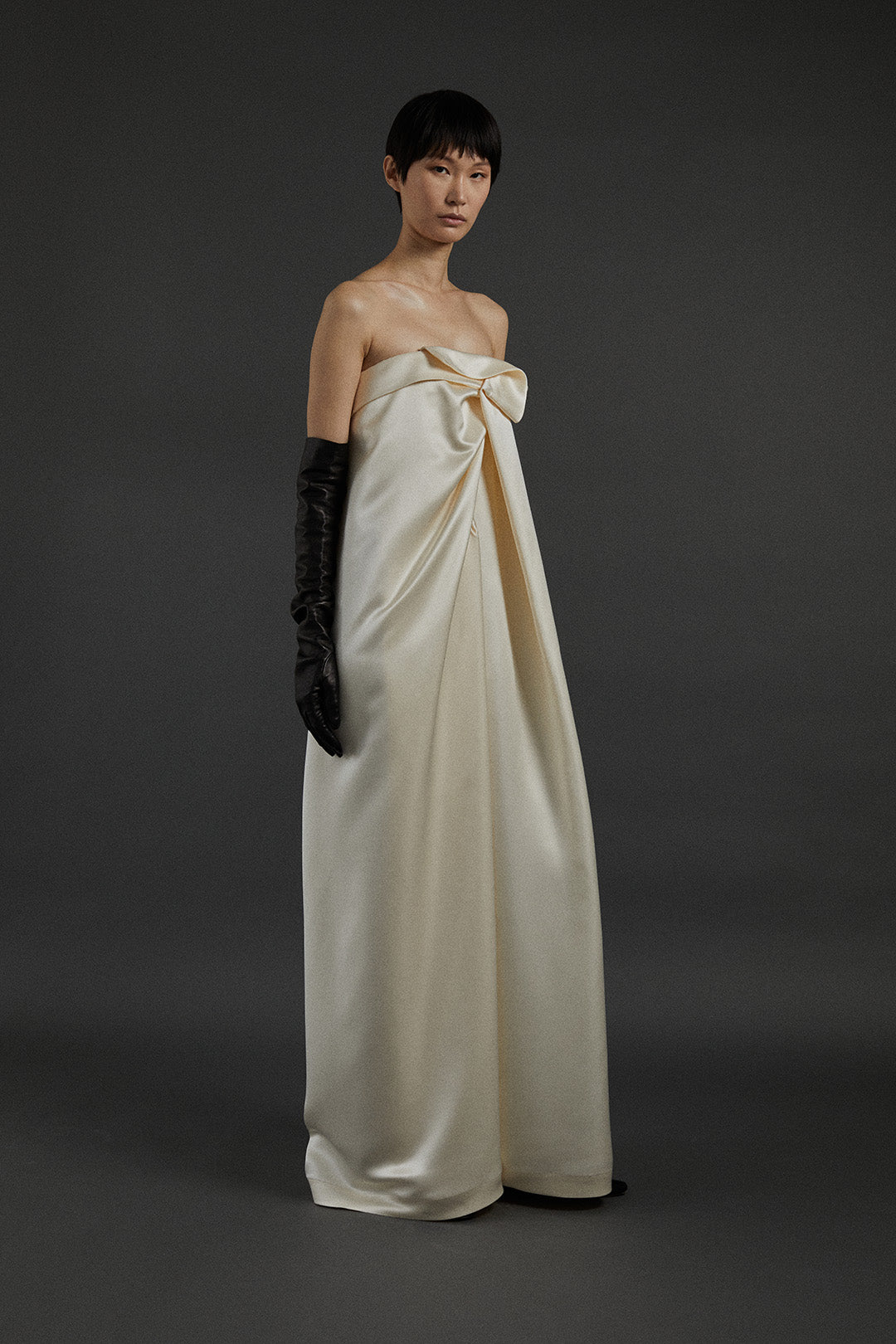 Manuela Dress in Satin