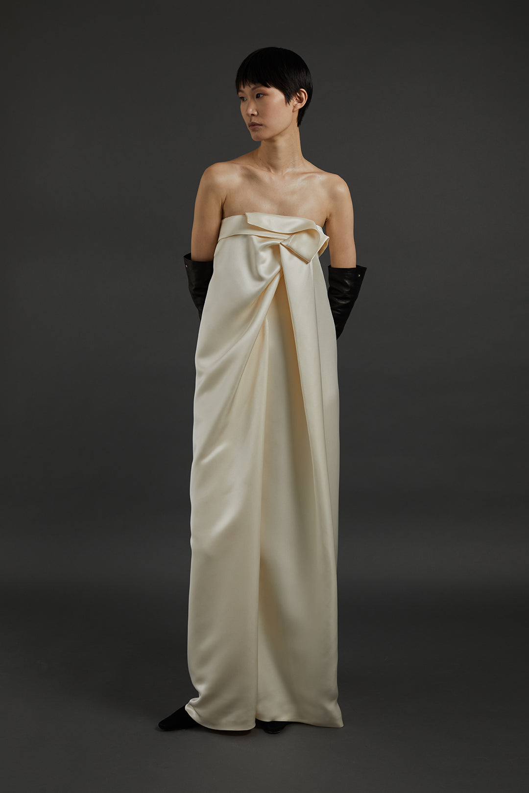 Manuela Dress in Satin