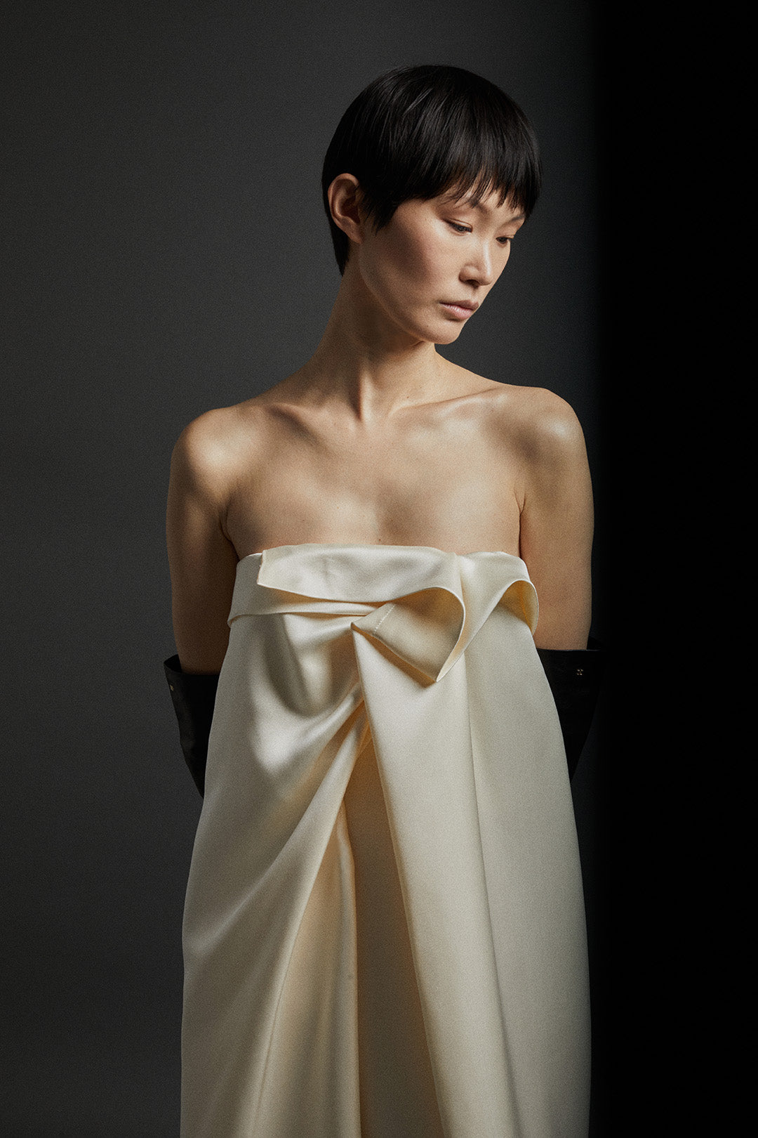 Manuela Dress in Satin