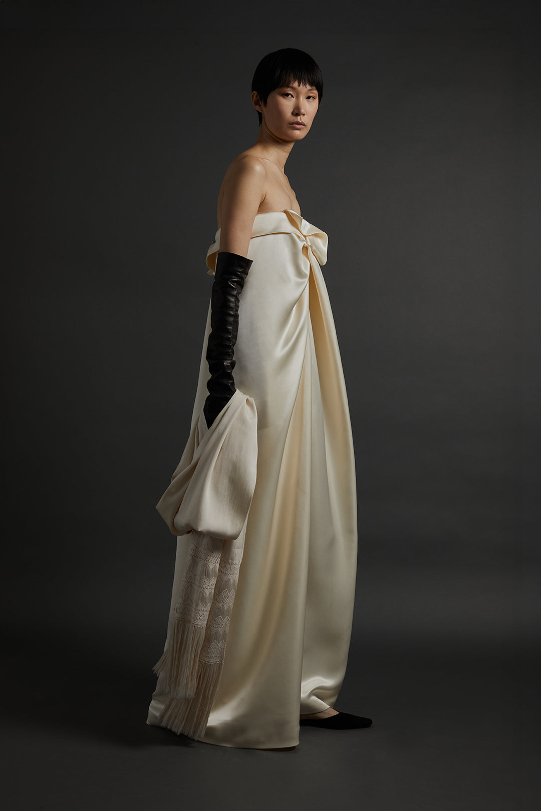Manuela Dress in Satin