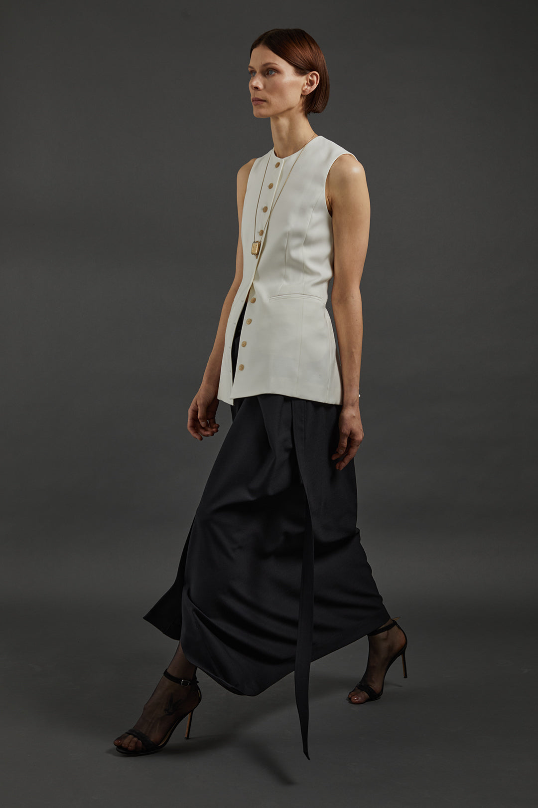 Paulina Top in Ivory