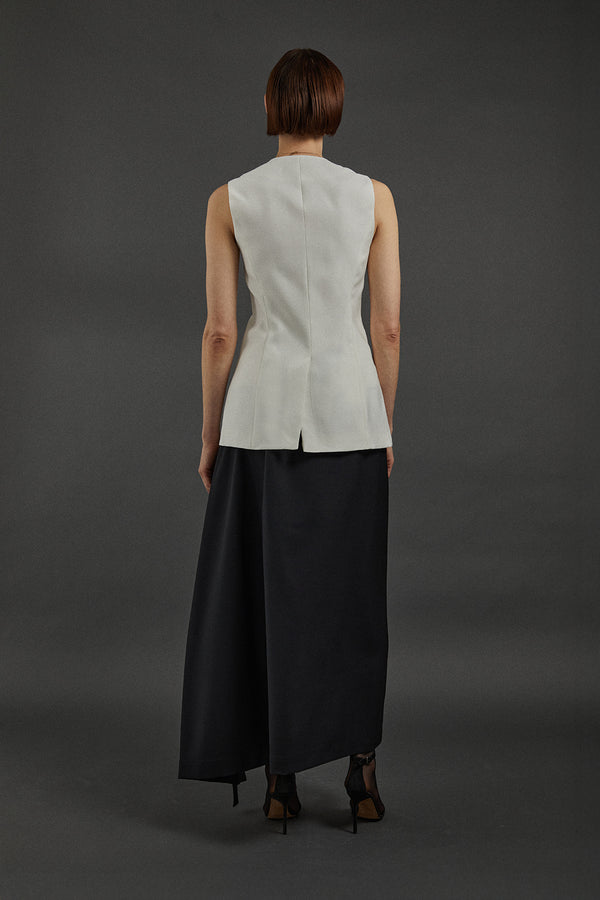 Paulina Top in Ivory