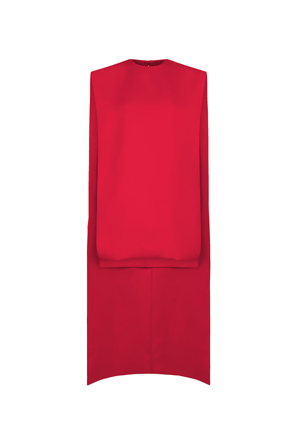 Athena Dress in Poppy