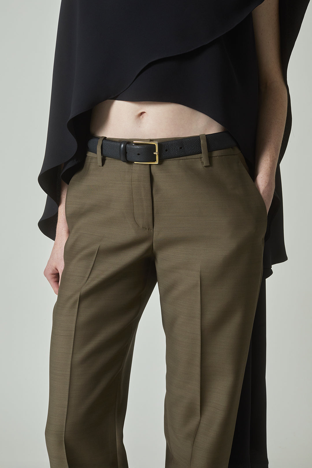 Petula Trousers in Silk Wool