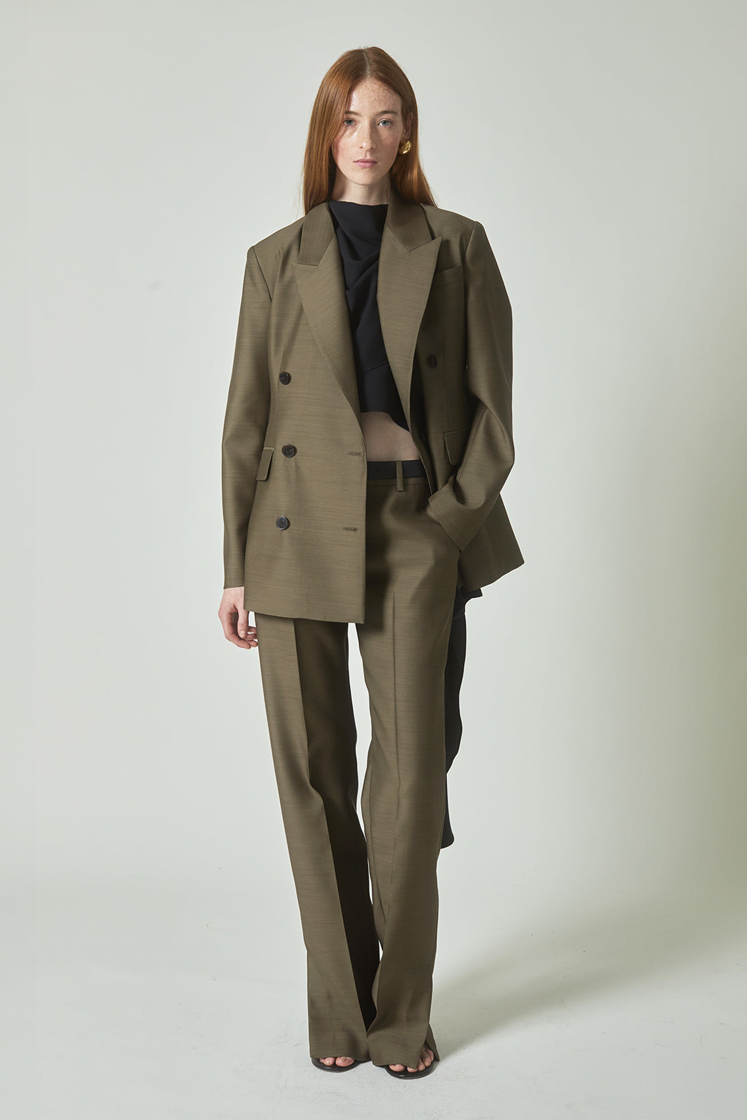 Estelle Blazer in Silk Wool