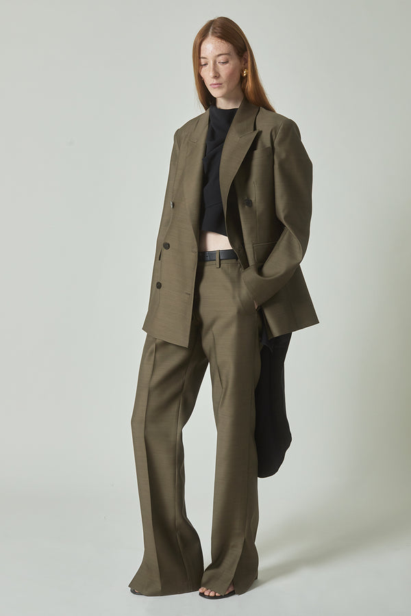 Estelle Blazer in Silk Wool