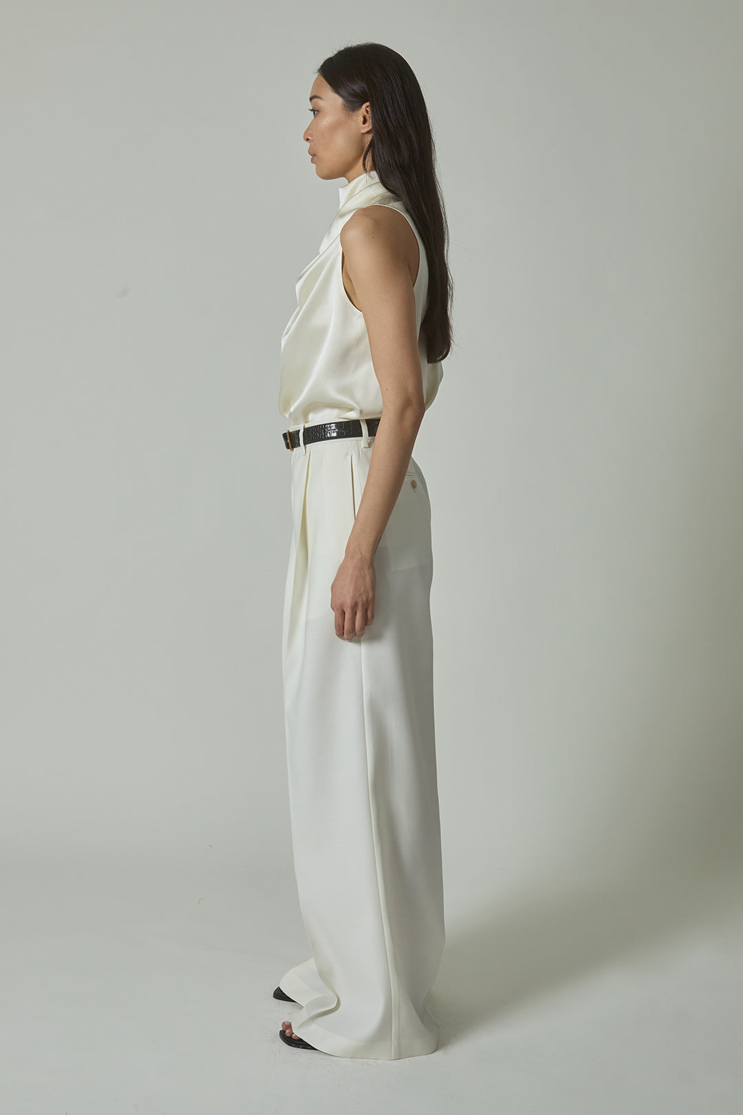 Laurence Trousers in Ivory