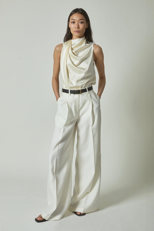 Laurence Trousers in Ivory