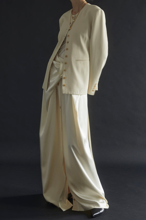 Catalina Blazer in Fluid Twill