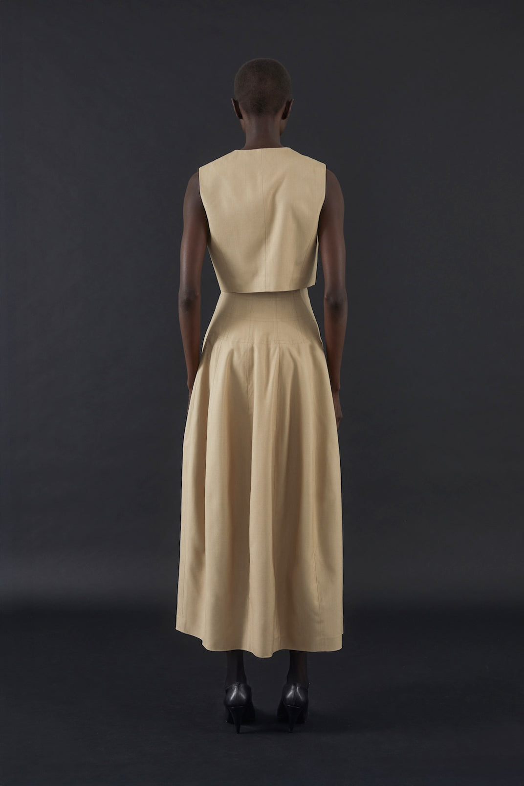 Danielle Top in Tussah