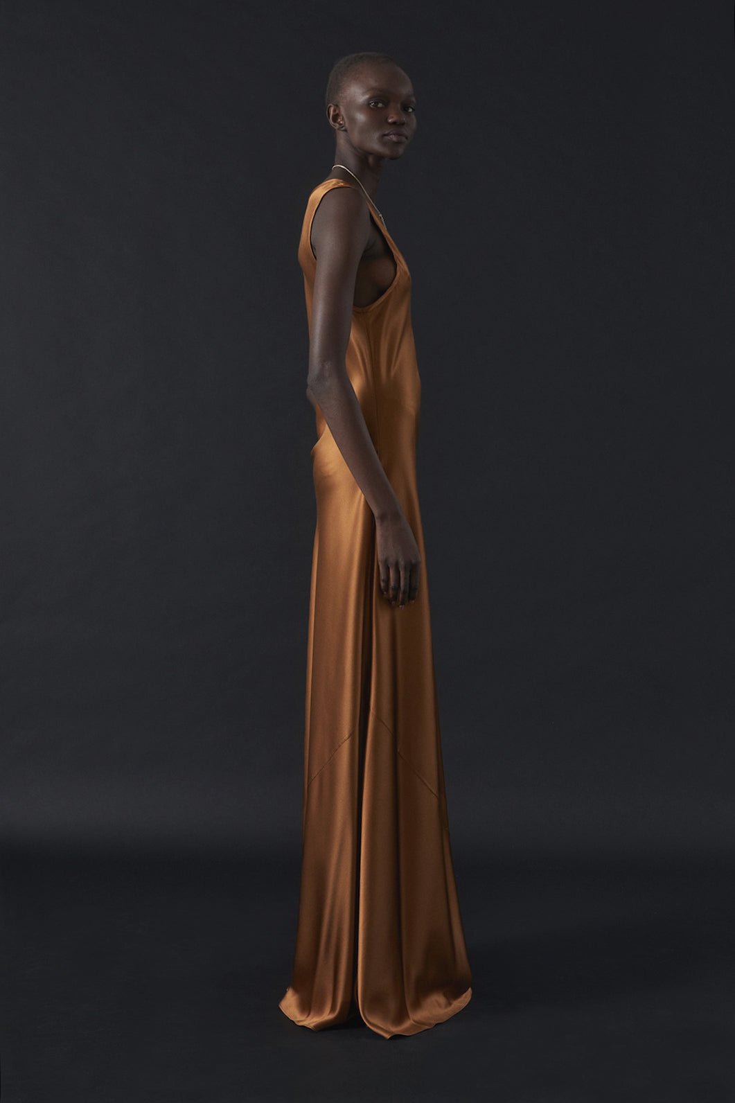 Margot Dress in Burnt Sienna