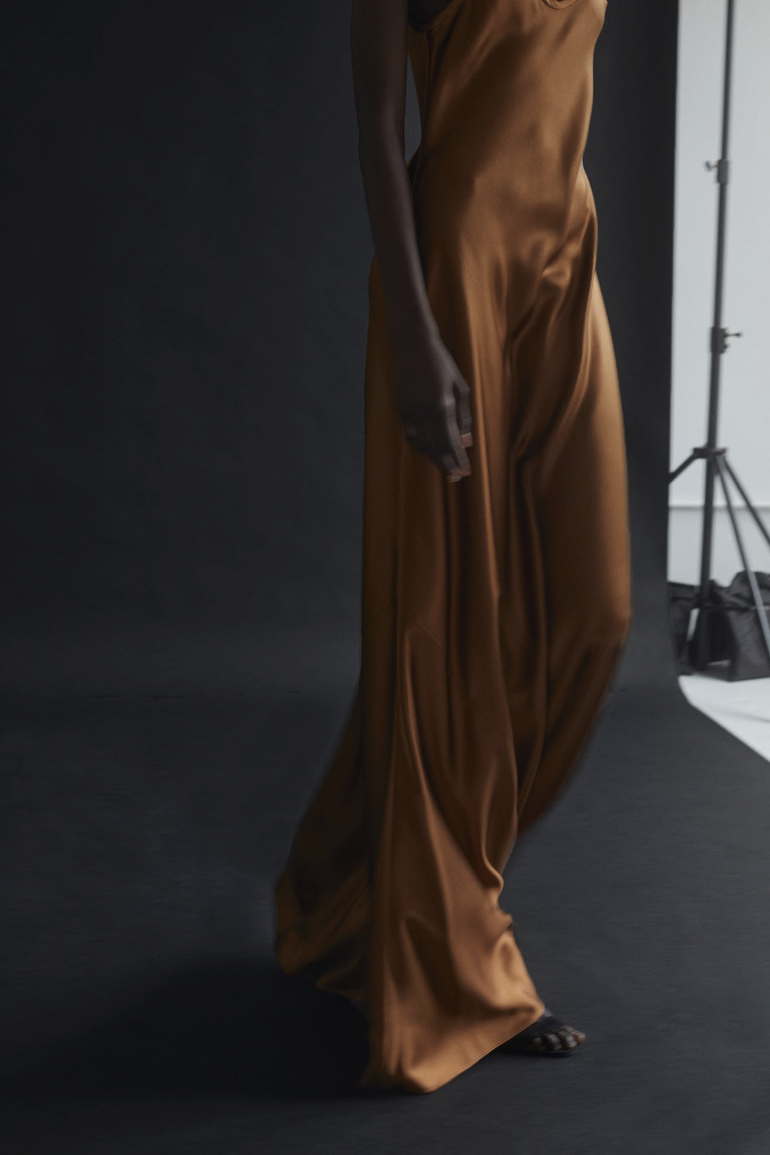 Margot Dress in Burnt Sienna