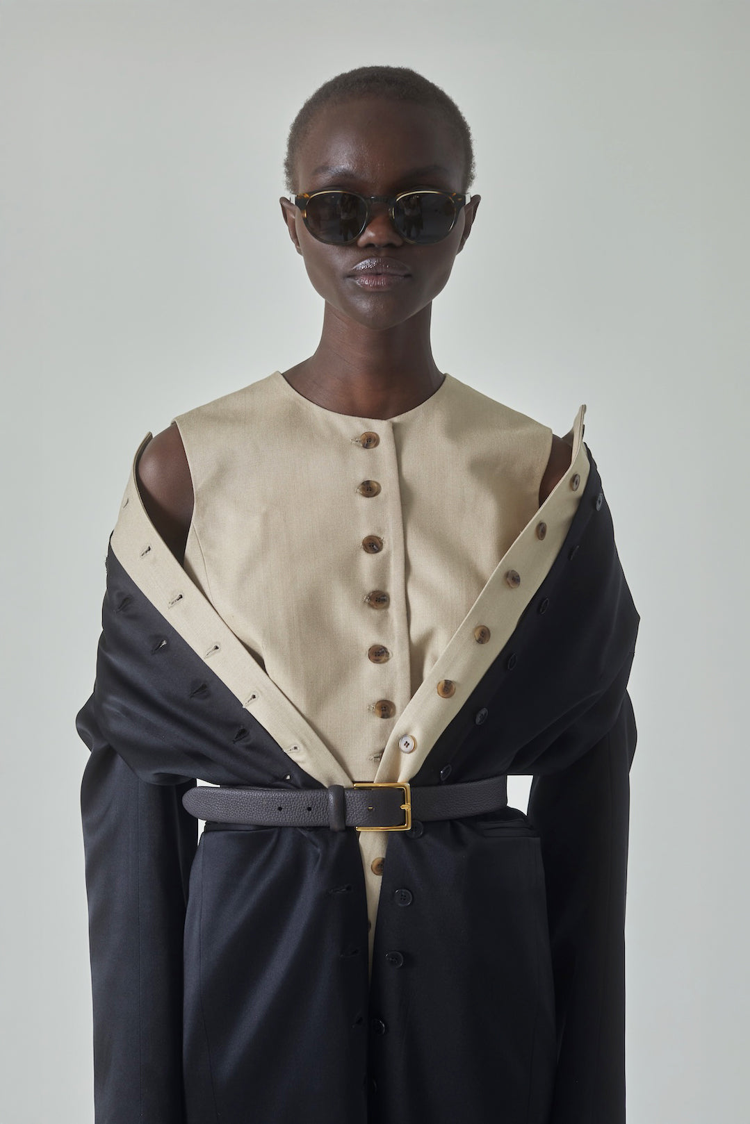 Danielle Top in Tussah