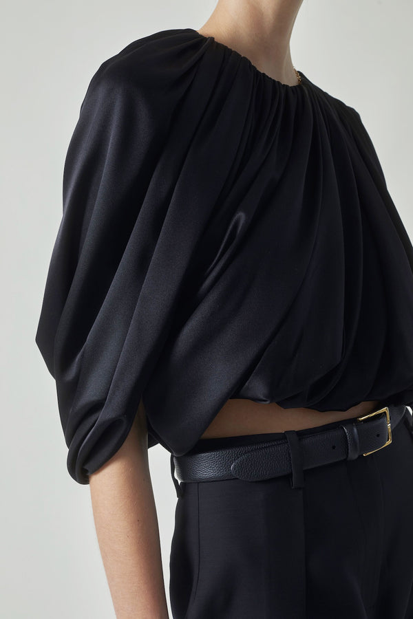 Marie Top in Satin