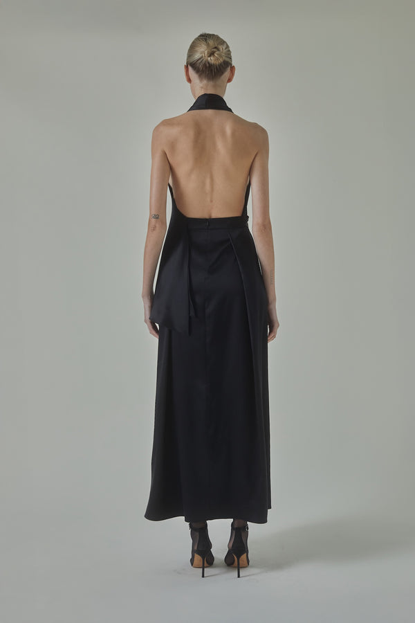 Barbara Dress in Satin