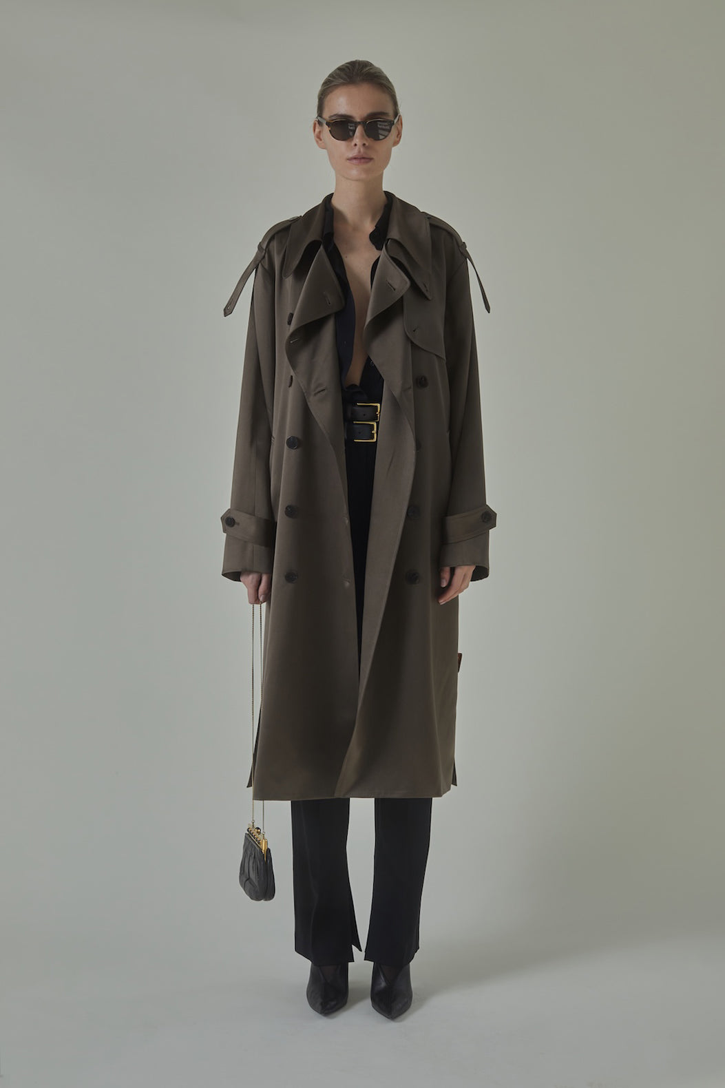 Maggie Silk Trench