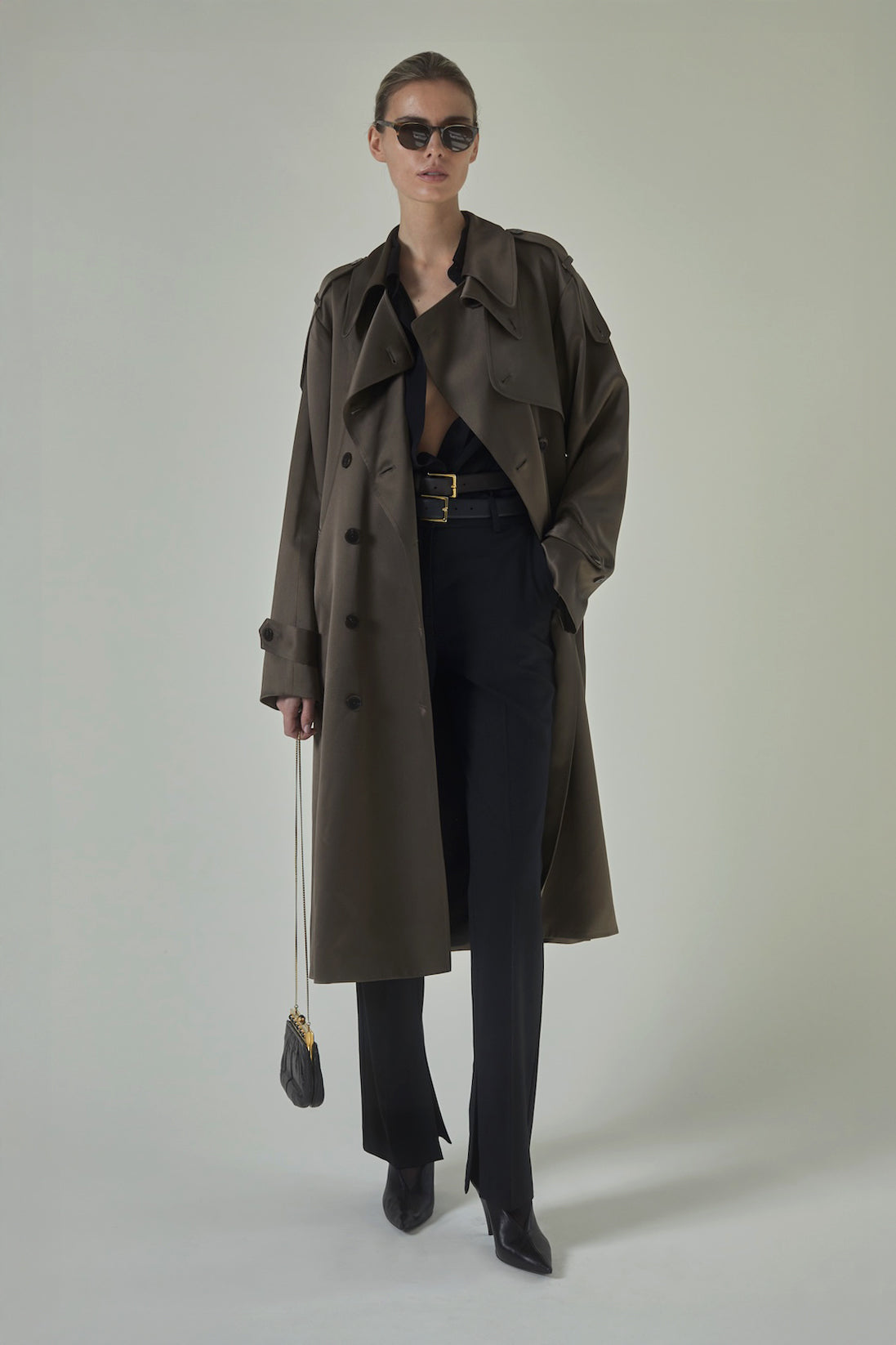 Maggie Silk Trench