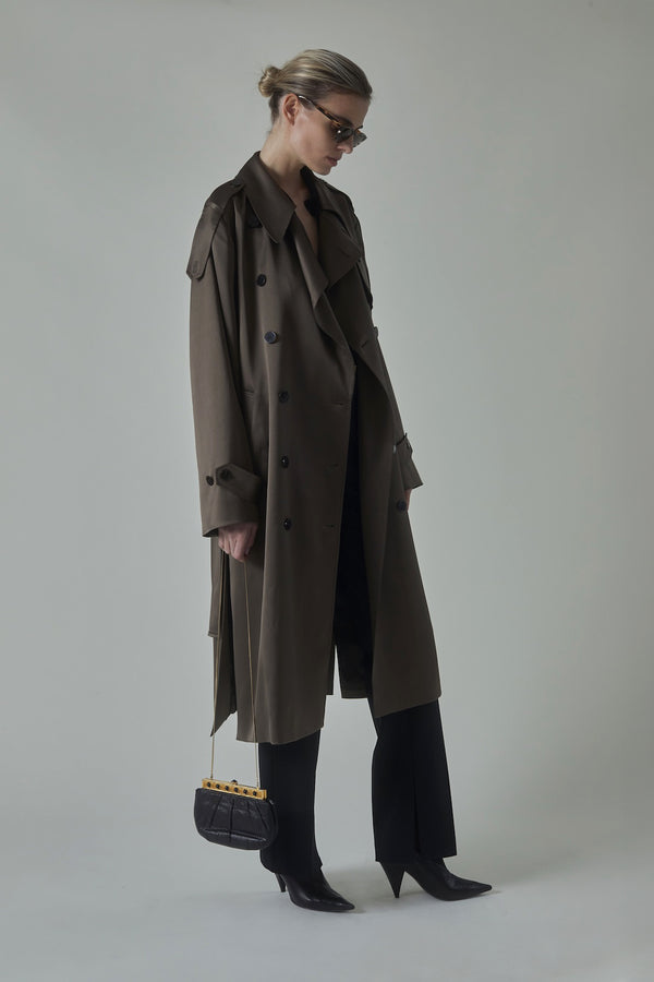 Maggie Silk Trench