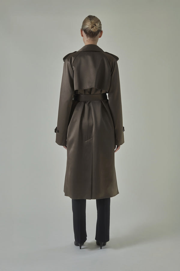 Maggie Silk Trench