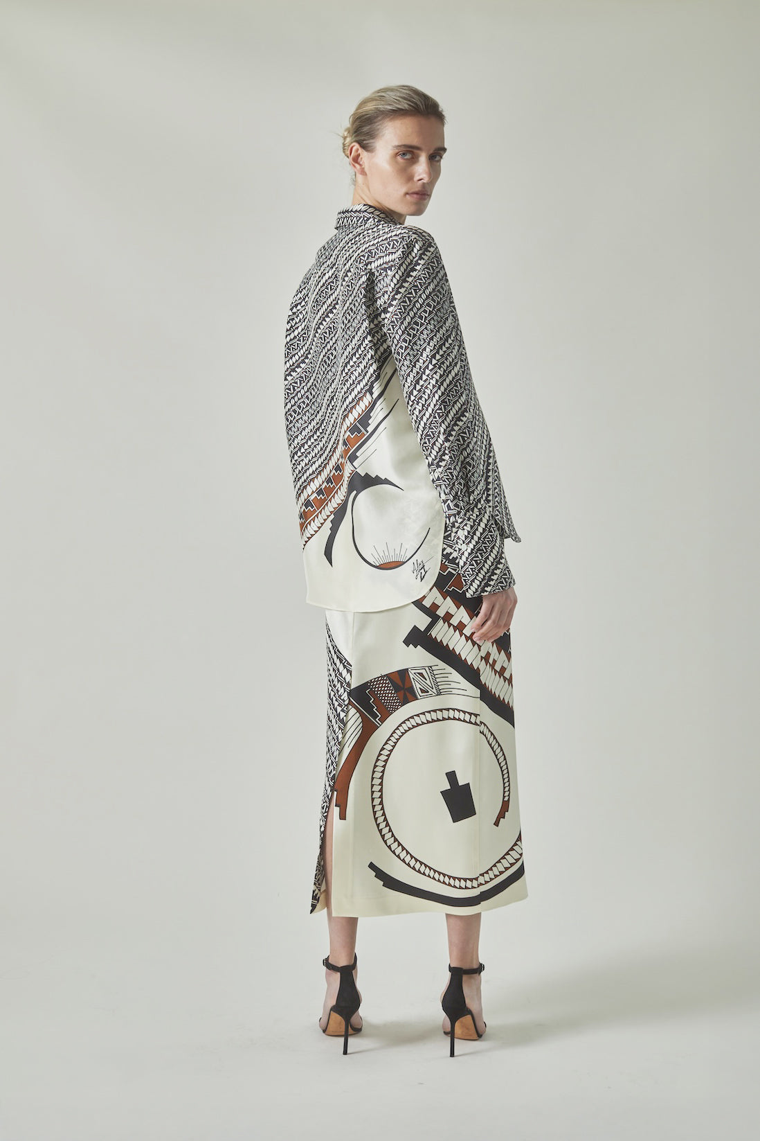 Lexi Skirt in A. Jurado Print