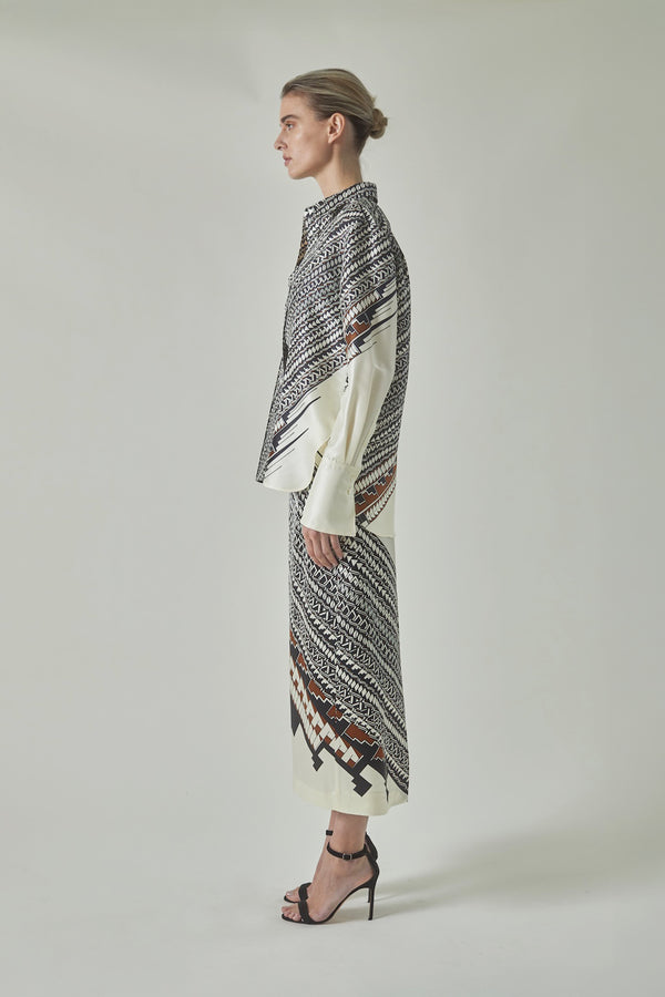 Lexi Skirt in A. Jurado Print