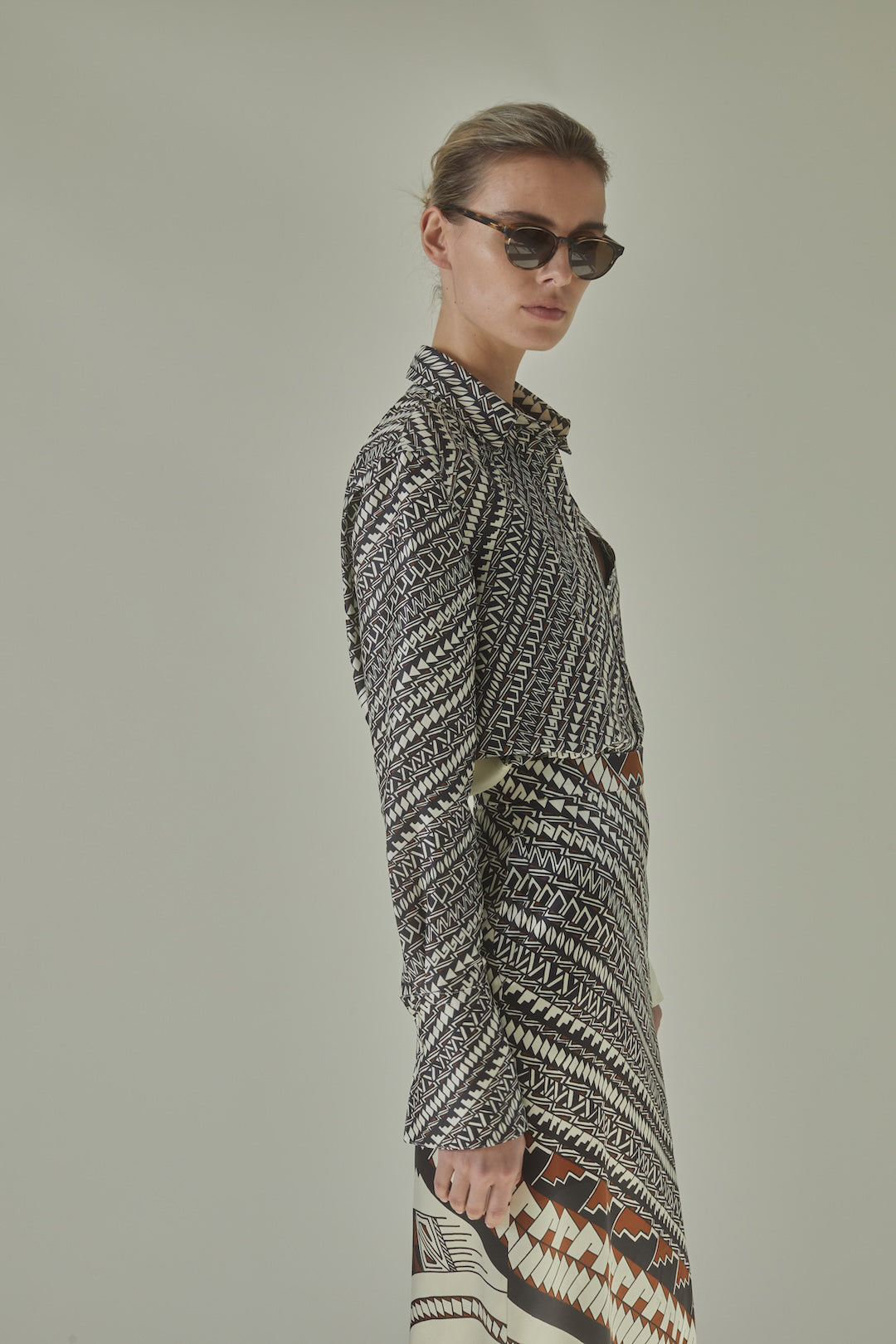 Lexi Skirt in A. Jurado Print