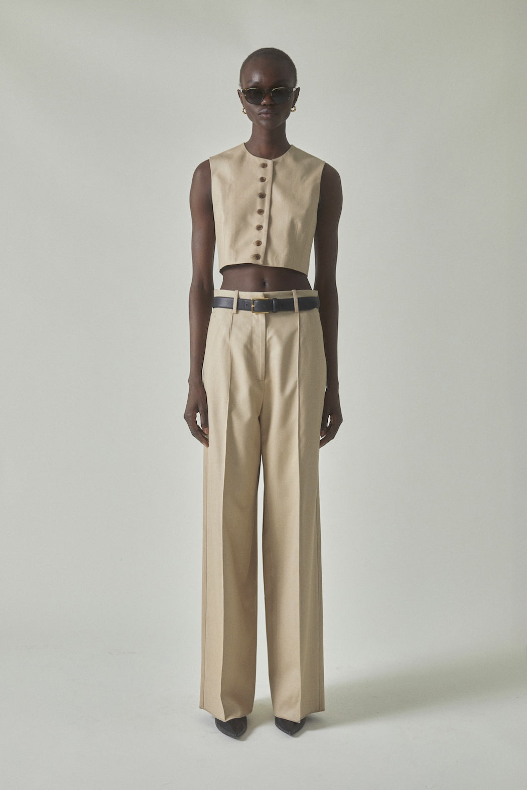 Danielle Top in Tussah