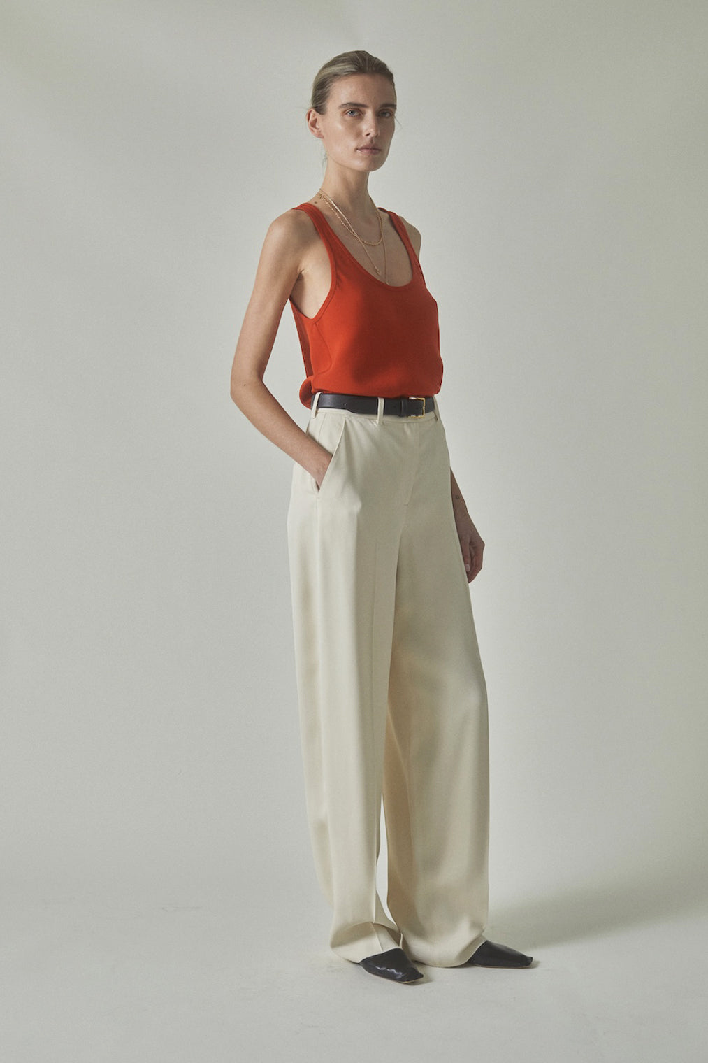 Adau Top in Blood Orange