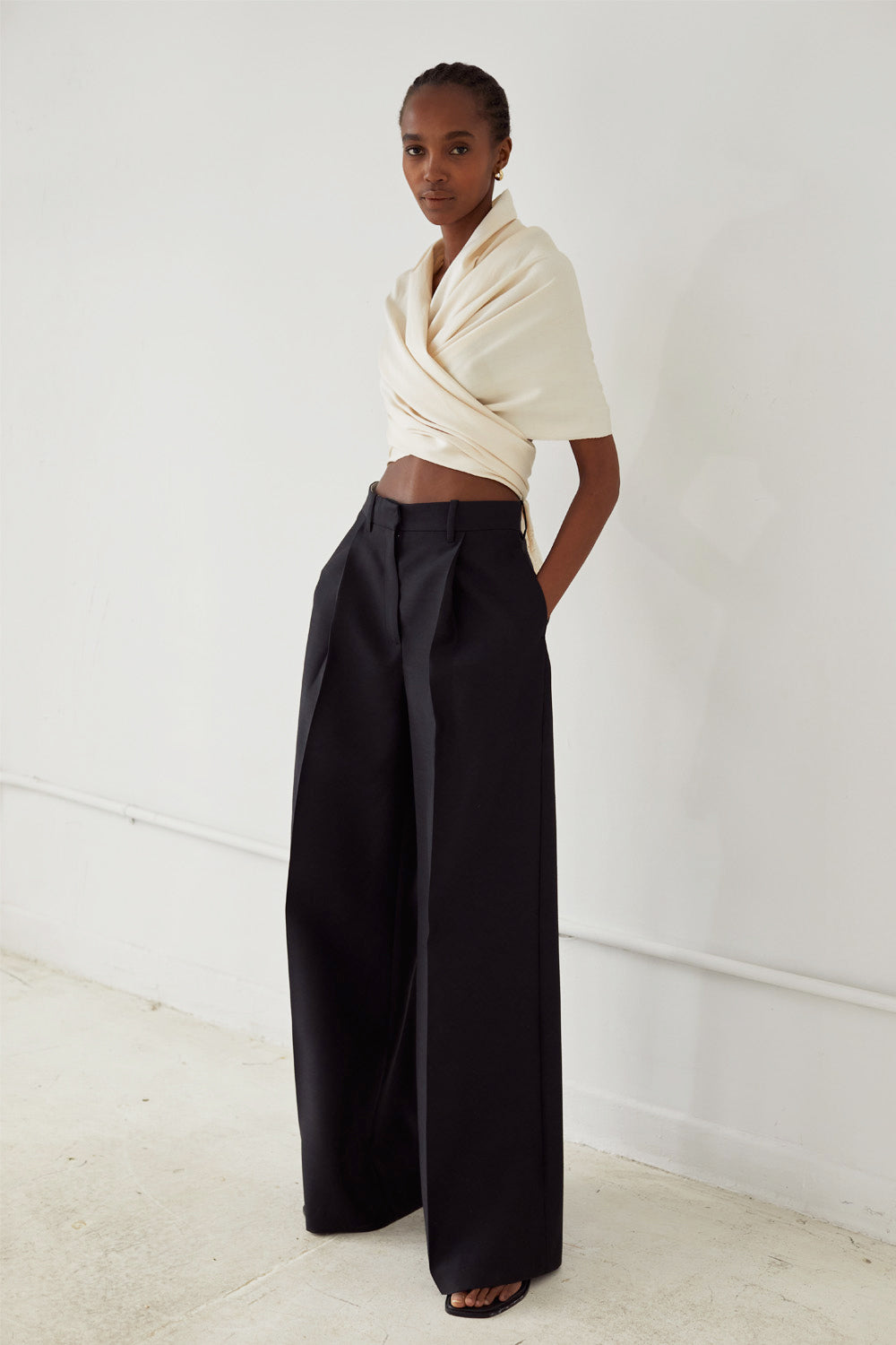 Laurence Trousers in Black