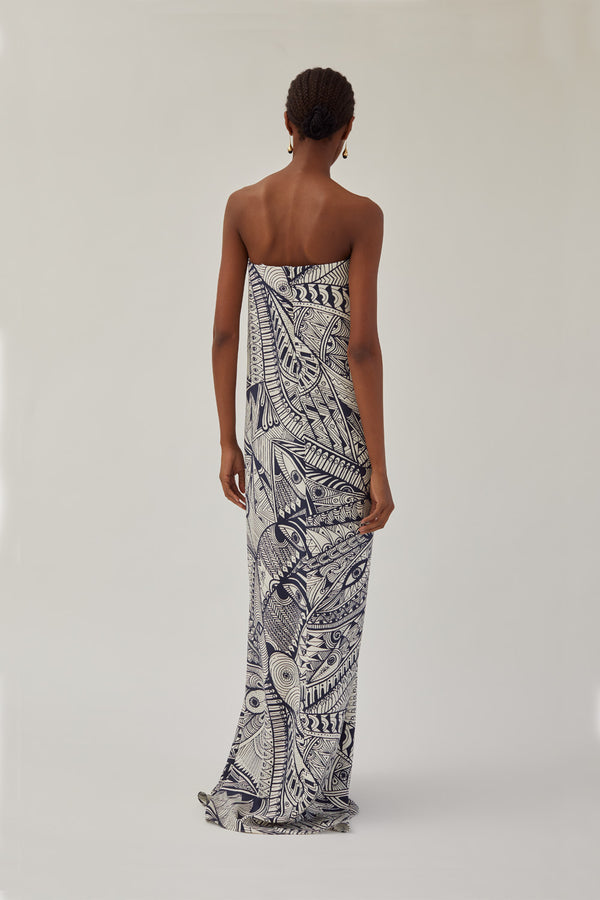 Leticia Dress in JYMA Print