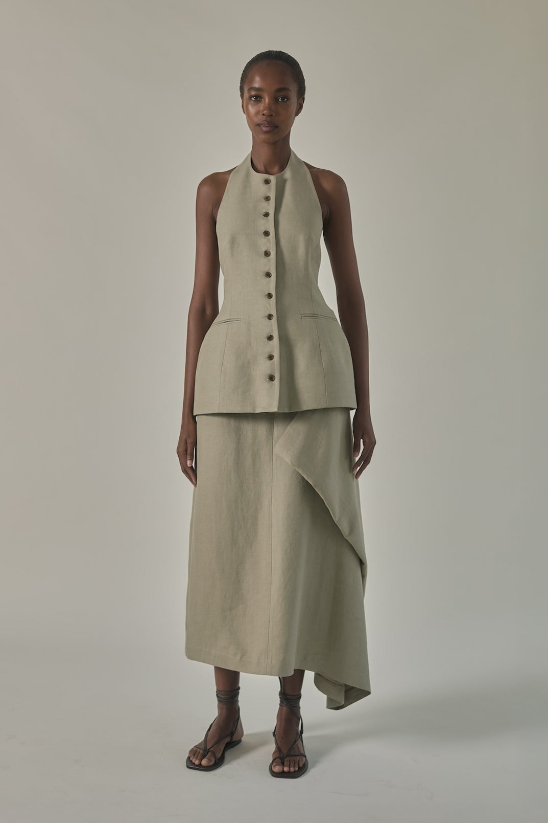 Augusta Skirt in Linen