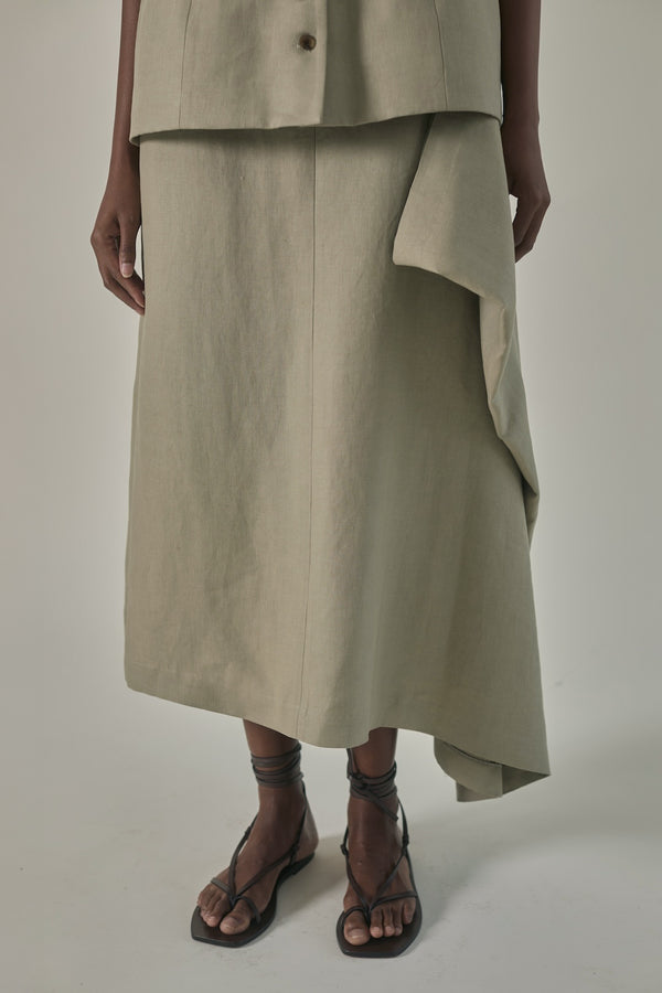 Augusta Skirt in Linen