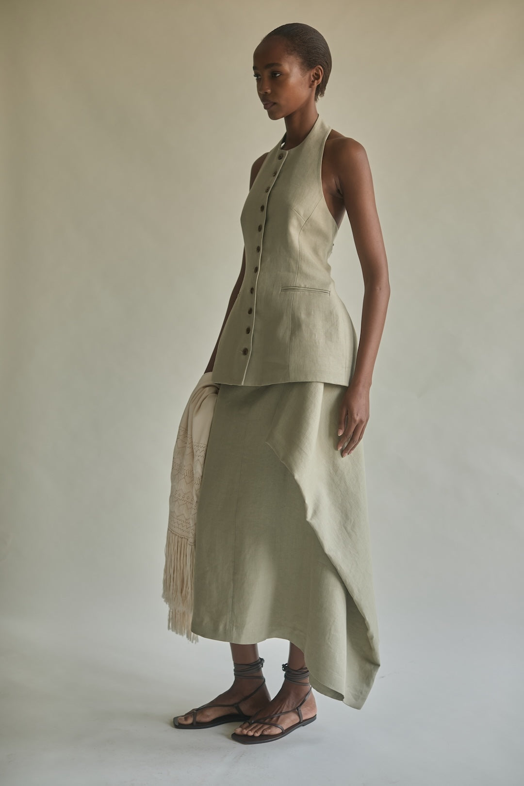 Augusta Skirt in Linen