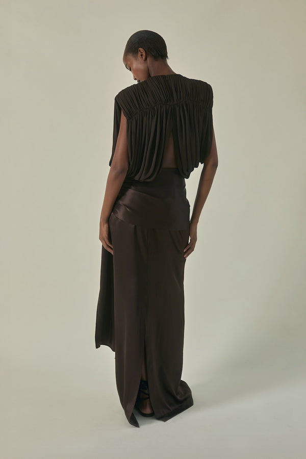 Renata Top in Tobacco