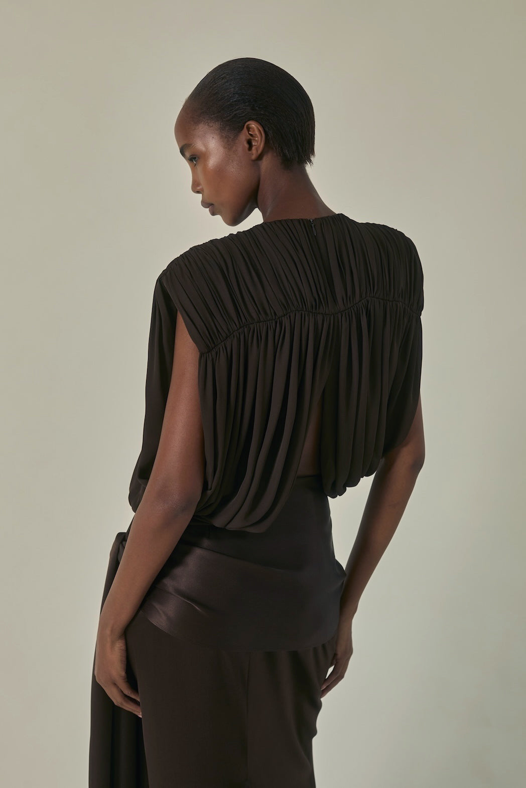 Renata Top in Tobacco