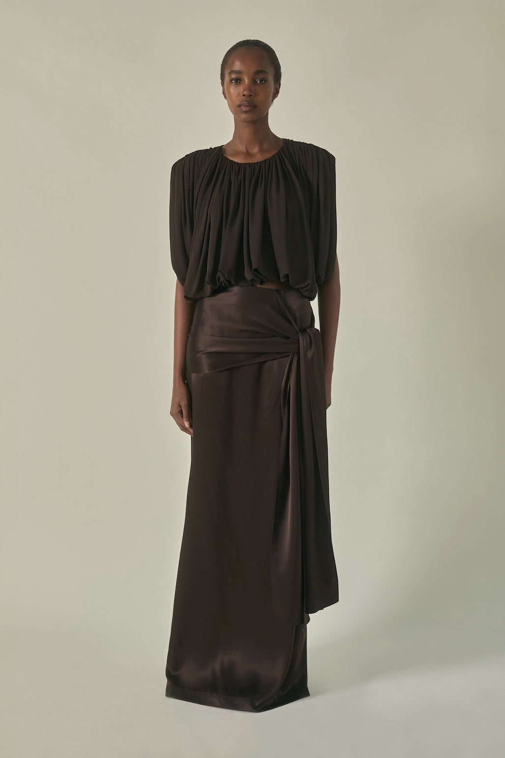 Mila Skirt in Tobacco