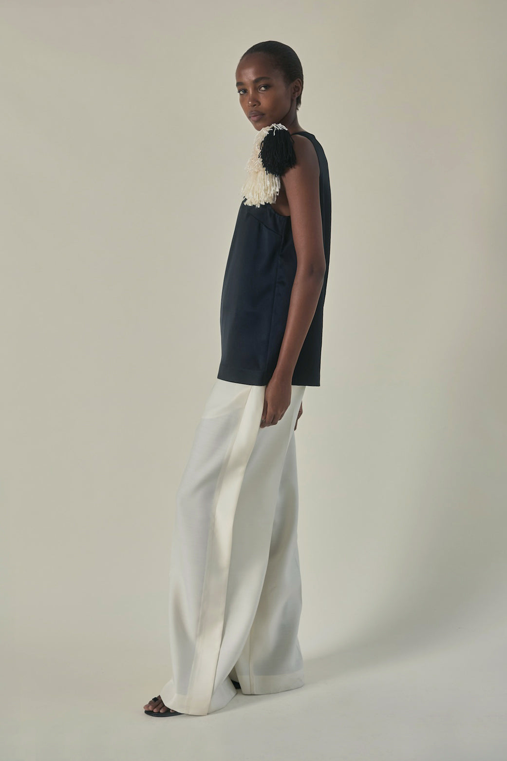 Valentina Trousers in Ivory