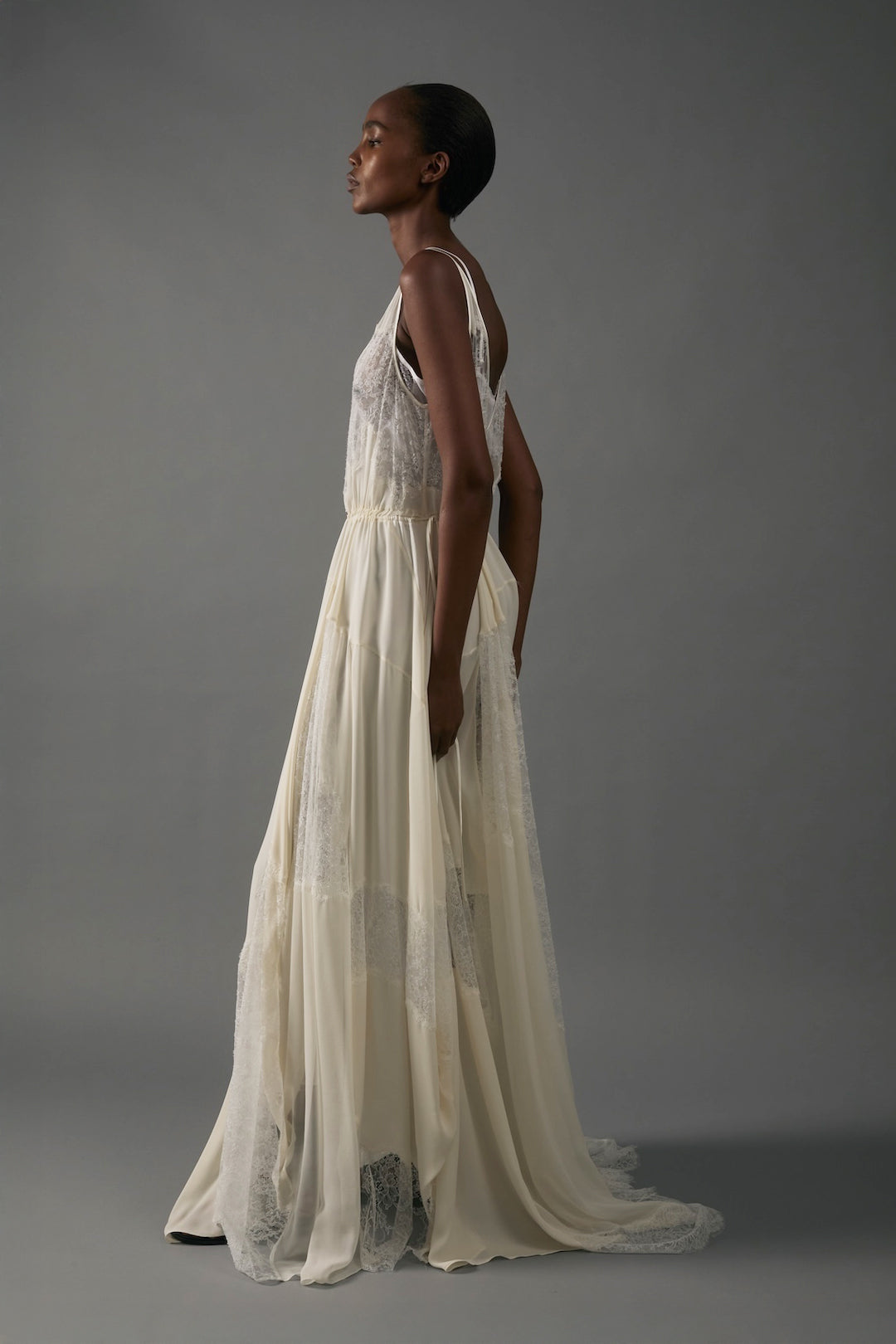 Josephine Dress in Ivory